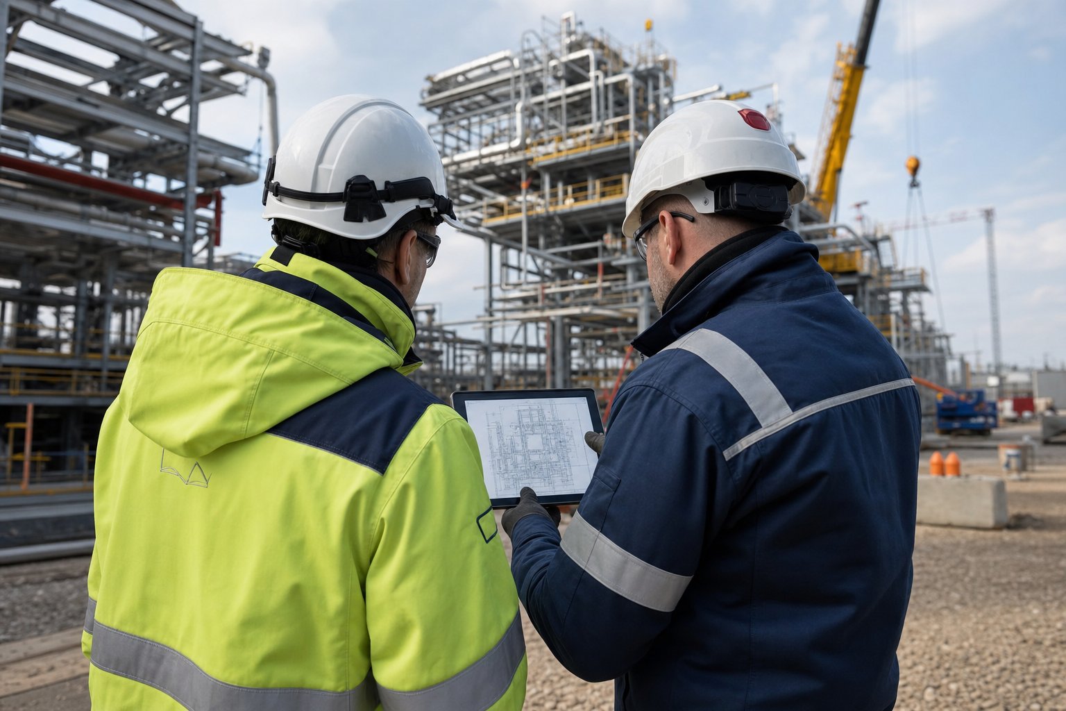 Heavy industrial manufacturing facility operations